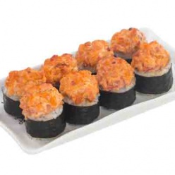 Запеченный ролл с курицей