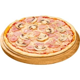 Пицца Ветчинная с грибами