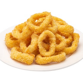 Кальмар в сухарях