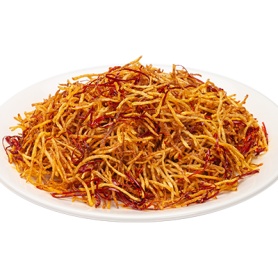 Картофель соломкой с перцем