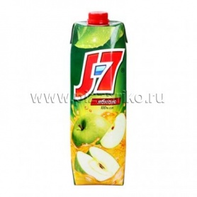 Сок J7 яблочный 0,97 л.