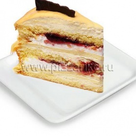 Торт Блинный с чёрной смородиной