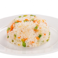 Рис жаренный с овощами