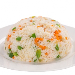Рис жаренный с овощами