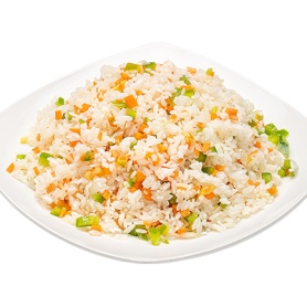 Рис жаренный с овощами