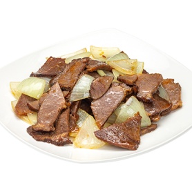 Говядина с луком